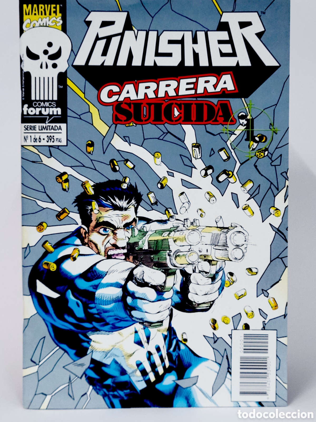 BDs: C&Oacute;MIC PUNISHER CARRERA SUICIDA 1 FORUM MARVEL GRAPA DE KIOSCO