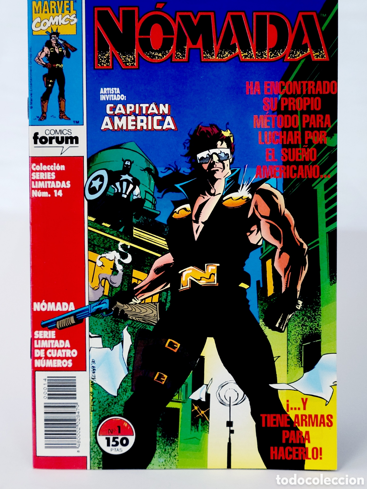 Tebeos: C&Oacute;MIC NOMADA 1 Y TIENE ARMAS PARA HACERLO FORUM MARVEL GRAPA DE KIOSCO