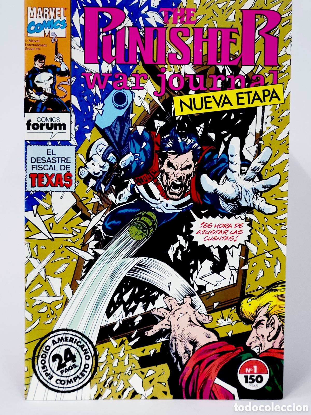 Tebeos: C&Oacute;MIC THE PUNISHER WAR JOURNAL 1 ES HORA DE AJUSTAR LAS CUENTAS FORUM MARVEL GRAPA EXCELENTE ESTADO