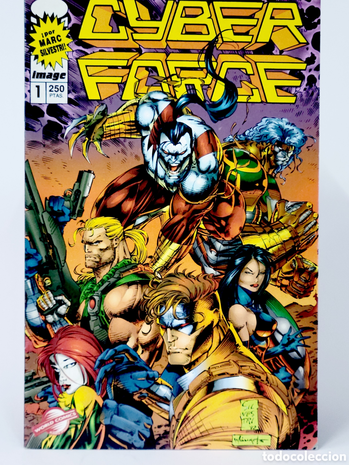 Tebeos: C&Oacute;MIC CYBERFORCE 1 VOL.1 IMAGE PLANETA DEAGOSTINI VOLUMEN GRAPA DE KIOSCO