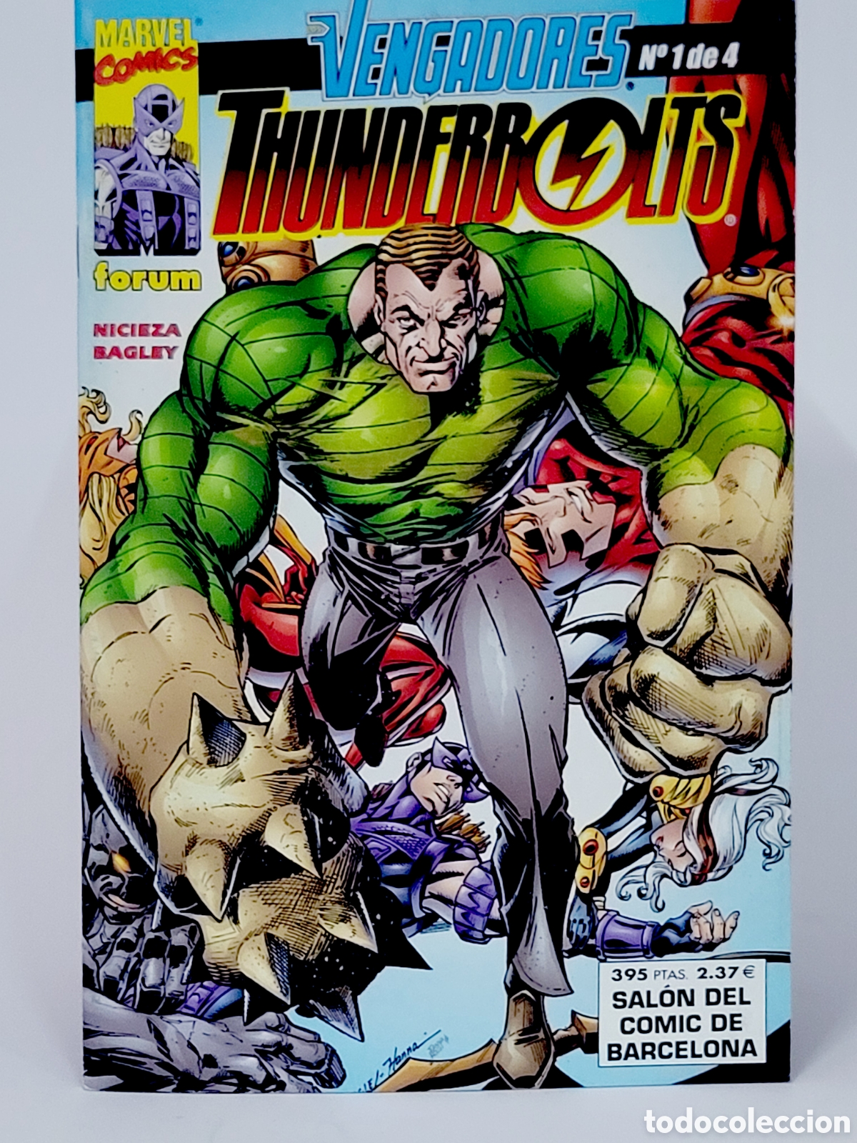 Tebeos: C&Oacute;MIC LOS VENGADORES THUNDERBOLTS 1 FORUM MARVEL GRAPA DE KIOSCO
