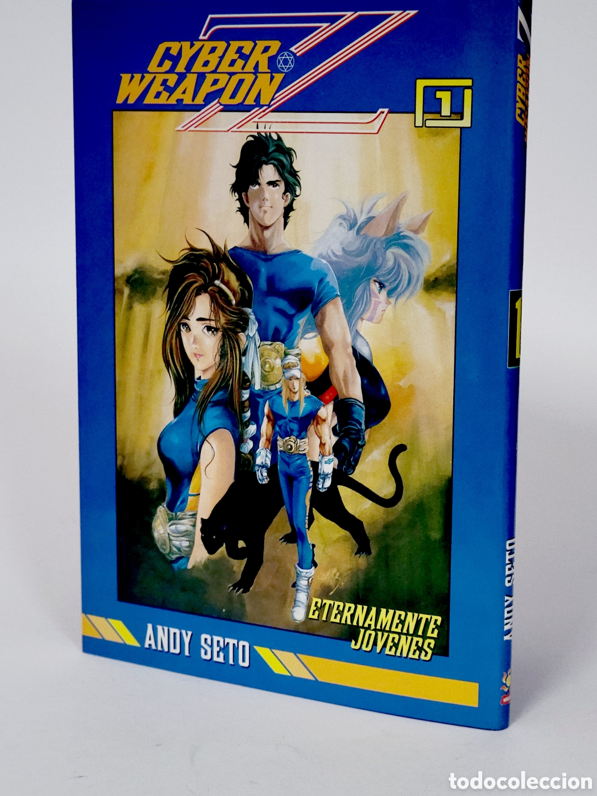 Tebeos: C&Oacute;MIC CYBER WEAPON Z 1 ANDY SETO MANGA DE KIOSCO