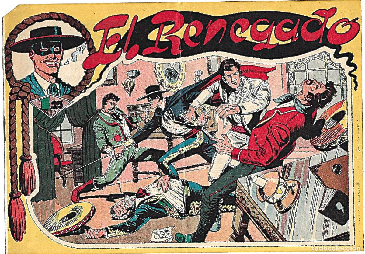 Giornalini: EL RENEGADO N&ordm; 1-MAGA ORIGINAL 1954- MUY BIEN- VER FOTOS Y DESCRIPCION