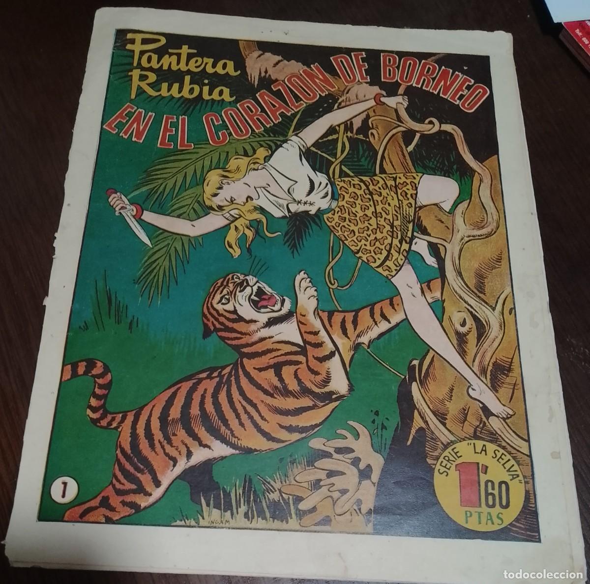 Giornalini: PANTERA RUBIA N&ordm; 1-H. AMERICANA 1949 ORIGINAL- MUY BIEN- VER FOTOS Y DESCRIPCION