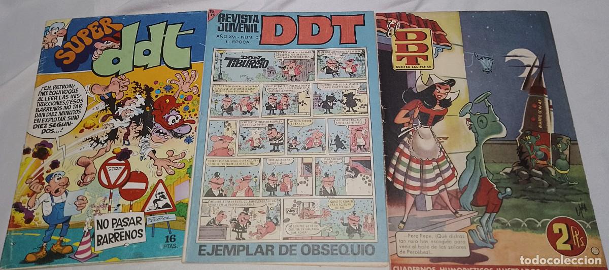 Giornalini: EL DDT-TRES TEBEOS Nos. 1 EN PERFECTO ESTADO-1951-1967-1973 - VER FOTOS Y DESCRIPCION