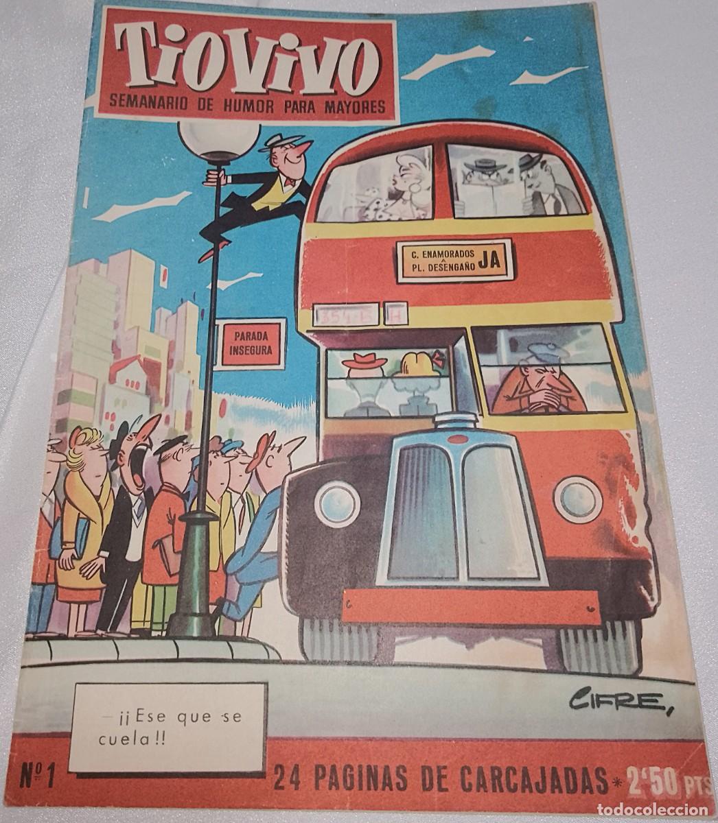 Tebeos: TIO VIVO N&ordm; 1- ORIGINAL DER 1957- MUY BIEN - VER FOTOS Y DESCRIPCION