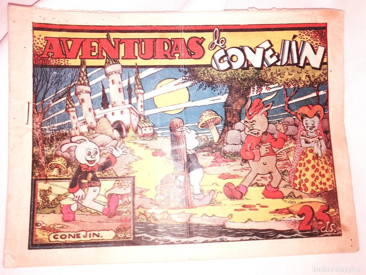 BDs: AVENTURAS DE CONEJIN N&ordm; 1-ORIGINAL-H.AMERICANA 1944-BIEN- - VER FOTOS Y DESCRIPCION