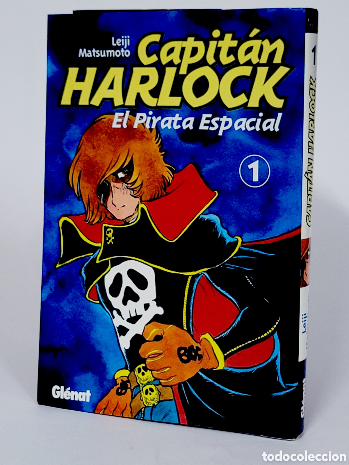 Tebeos: C&Oacute;MIC CAPITA0N HARLOCK 1 EL PIRATA ESPACIAL LEIJI MATSUMOTO GLENAT MANGA EXCELENTE ESTADO