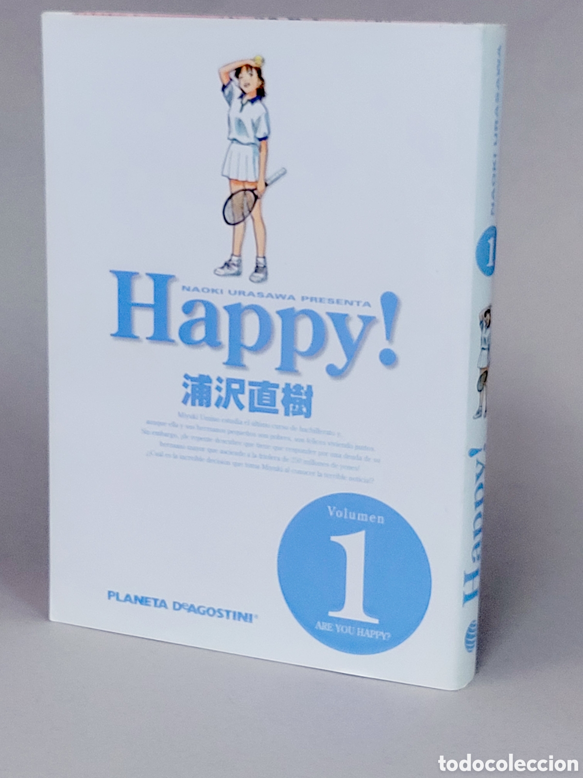 Tebeos: C&Oacute;MIC HAPPY 1 NAOKI URASAWA PLANETA DEAGOSTINI MANGA DE KIOSCO