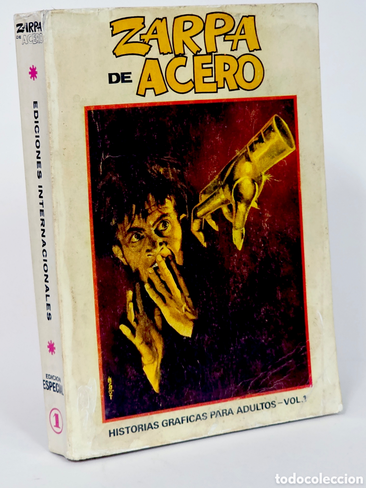 Tebeos: C&Oacute;MIC ZARPA DE ACERO 1 VERTICE TACO EDICI&Oacute;N ESPECIAL GIGANTE BUEN ESTADO