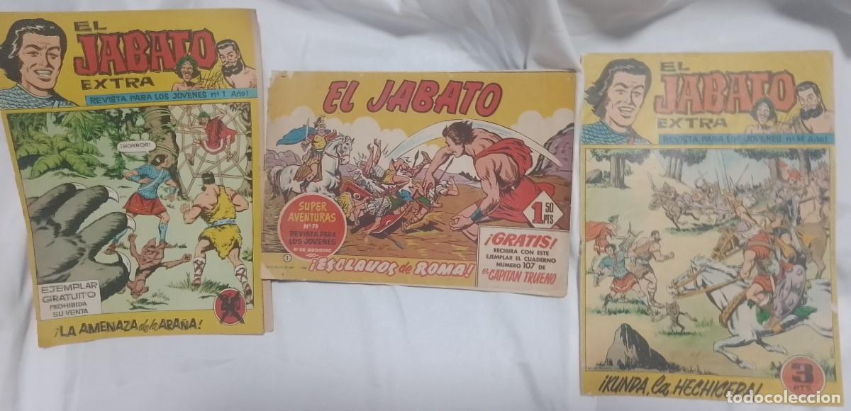 Giornalini: JABATO N&ordm;1-JABATO EXTRA N&ordm;1-JABATO EXTRA N&ordm;34-ORIGINALES BUEN ESTADO-ORIGINAL-VER FOTOS Y LEER BIEN