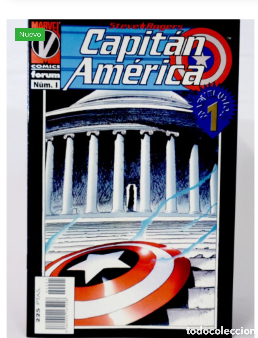 Tebeos: COMIC CAPIT&Aacute;N AM&Eacute;RICA 1 EDITORIAL FORUM MARVEL VOLUMEN DE KIOSCO