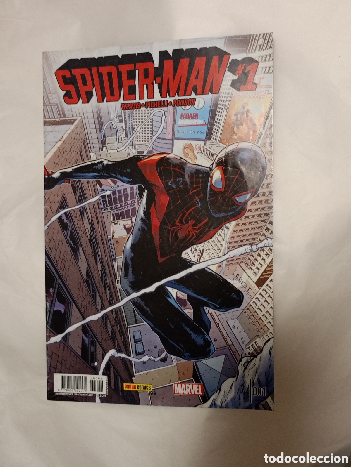 Tebeos: Spider-Man #1 Miles Morales (2016) Primera impresi&oacute;n Marvel Comics MCU!