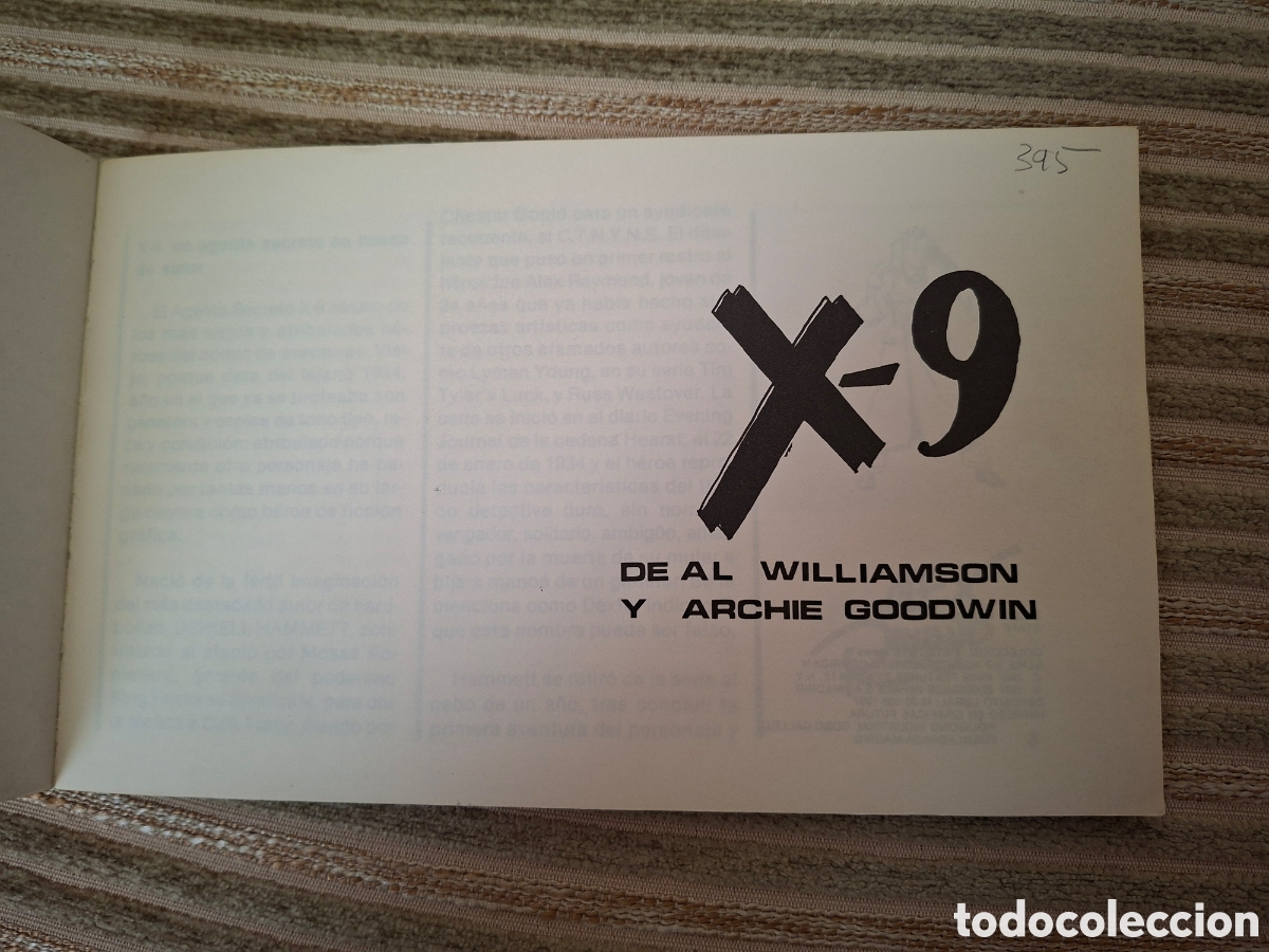 Tebeos: X-9 AGENTE SECRETO, n&deg; 1 (Impala,1987) - Foto 3