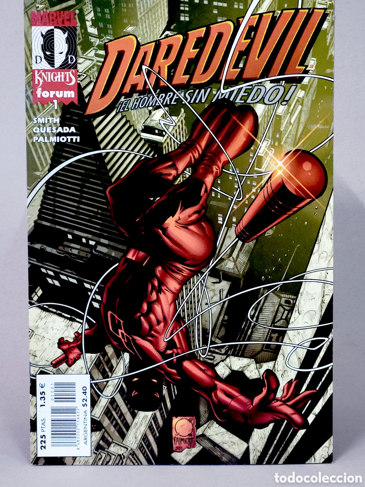 Tebeos: C&Oacute;MIC MARVEL KNIGHTS DAREDEVIL 1 VOL.1 FORUM MARVEL GRAPA VOLUMEN DE KIOSCO