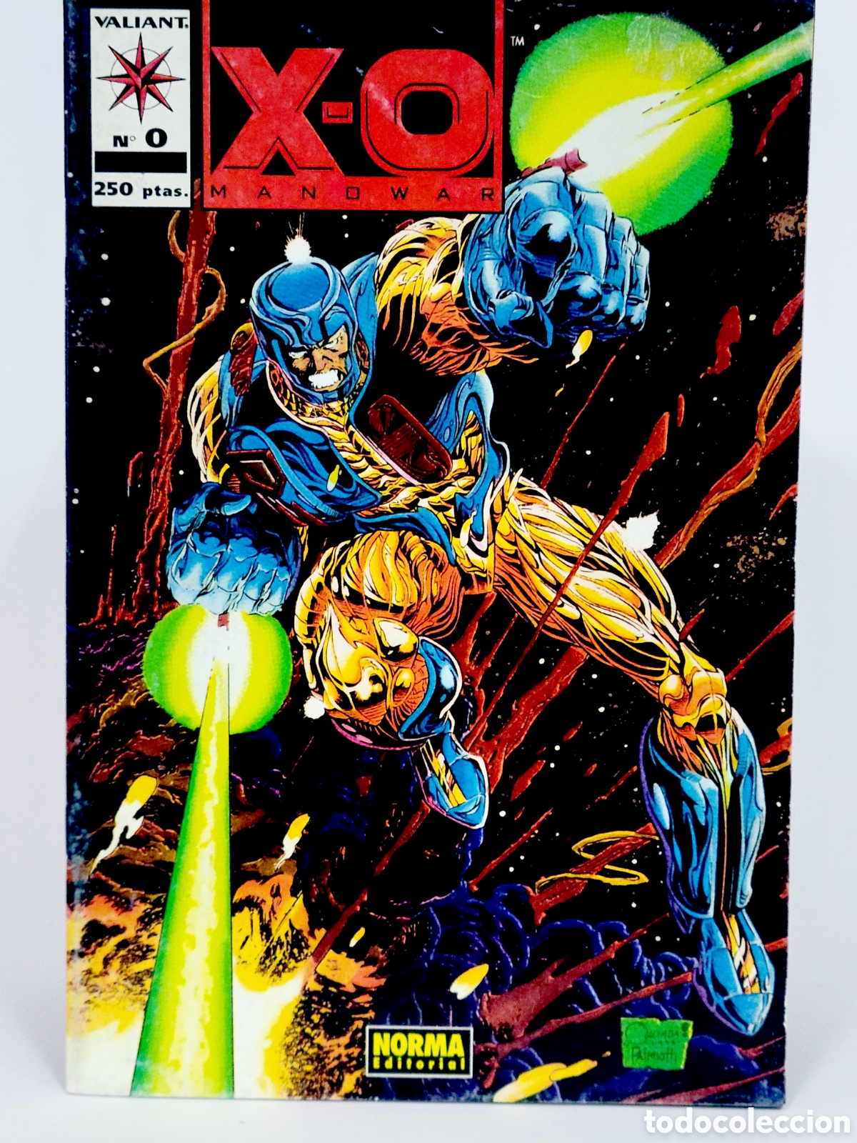 Tebeos: C&Oacute;MIC X-O MANOWAR 1 VALIANT NORMA EDITORIAL GRAPA MUY BUEN ESTADO
