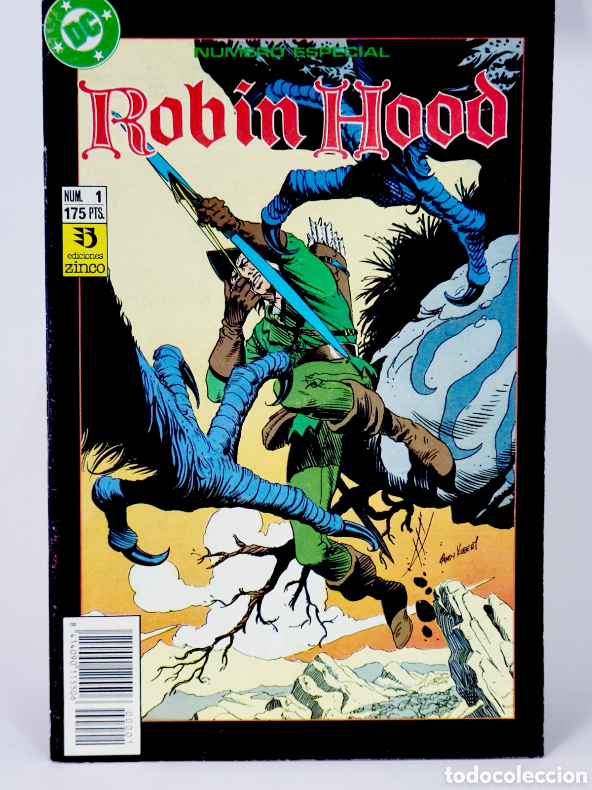 Tebeos: C&Oacute;MIC ROBIN HOOD 1 N&Uacute;MERO ESPECIAL DC ZINCO MUY BUEN ESTADO