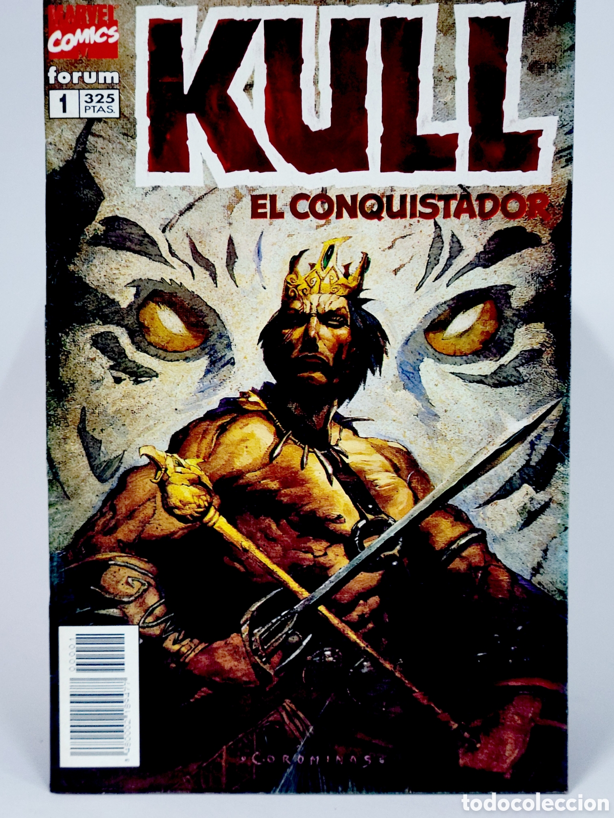 Tebeos: C&Oacute;MIC KULL EL CONQUISTADOR 1 FORUM MARVEL GRAPA EXCELENTE ESTADO