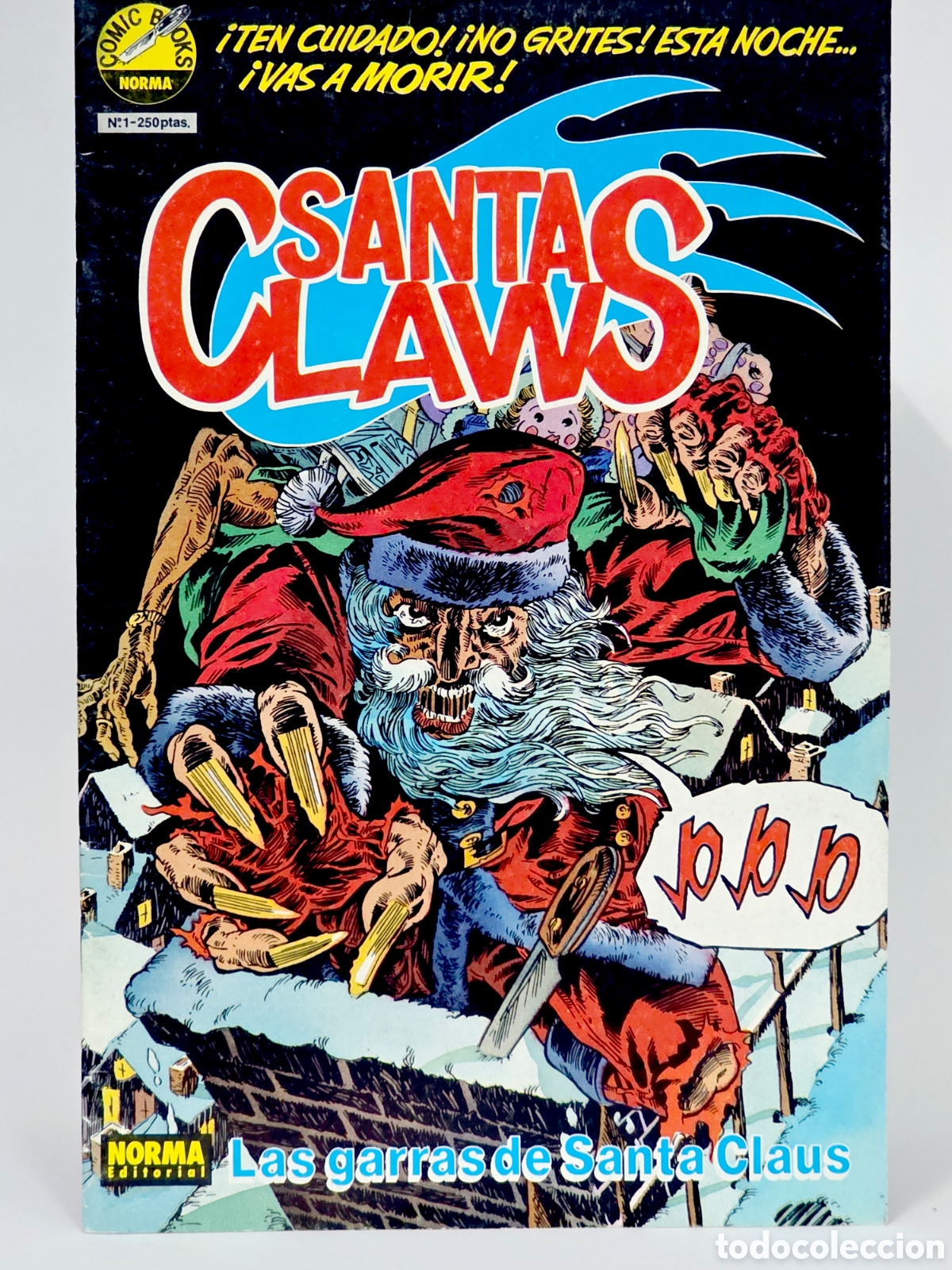 Tebeos: C&Oacute;MIC SANTA CLAWS 1 LAS GARRAS DE SANTA CLAUS NORMA COMIC BOOKS GRAPA CASI EXCELENTE ESTADO