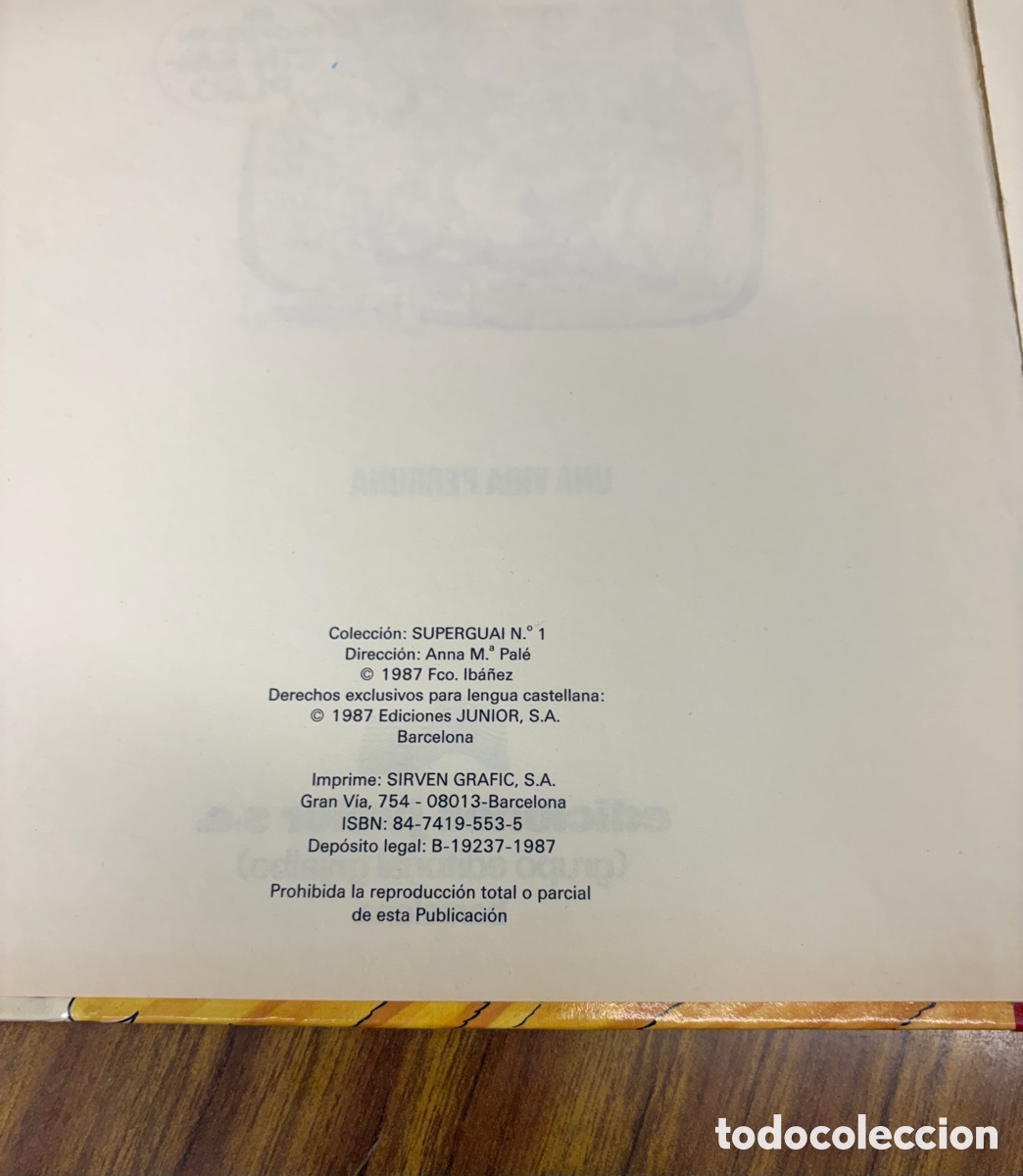 Tebeos: Primera edicion SuperGuai! numero 1. A&ntilde;o 1987 - Foto 2