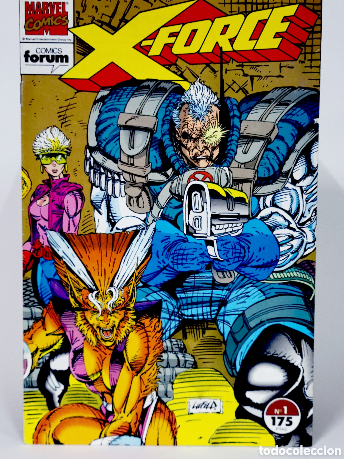 Tebeos: C&Oacute;MIC X-FORCE 1 VOL.1 FORUM MARVEL GRAPA VOLUMEN EXCELENTE ESTADO