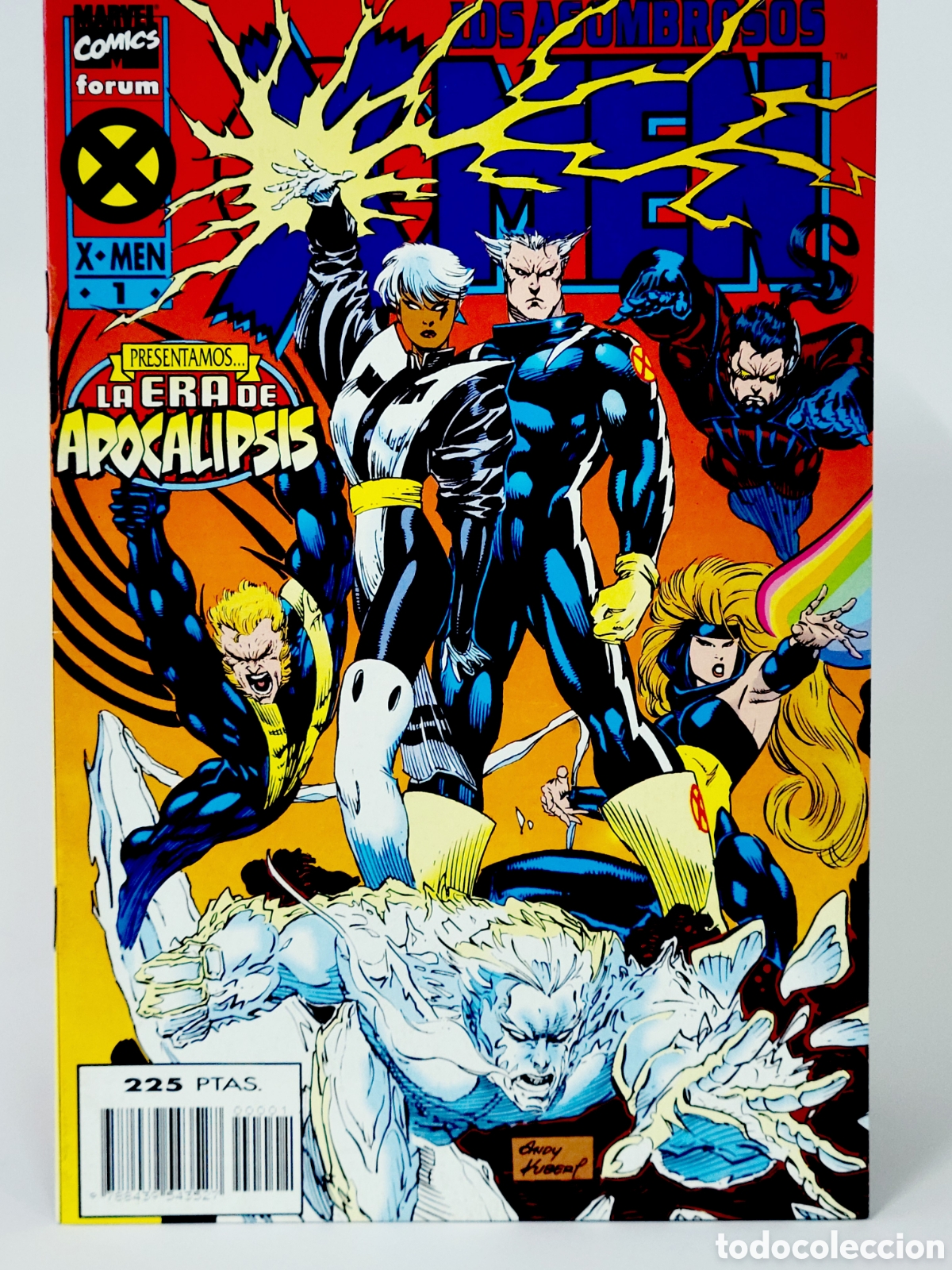 Tebeos: C&Oacute;MIC LOS ASOMBROSOS X-MEN 1 LA ERA DE APOCALIPSIS VOL.2 FORUM MARVEL GRAPA VOLUMEN DE KIOSCO