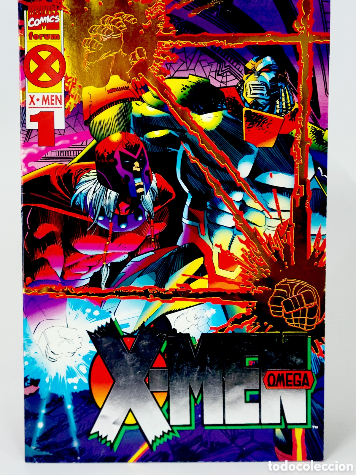 Tebeos: C&Oacute;MIC X-MEN 1 OMEGA LA ERA DE LA APOCALIPSIS VOL.2 FORUM MARVEL GRAPA VOLUMEN DE KIOSCO