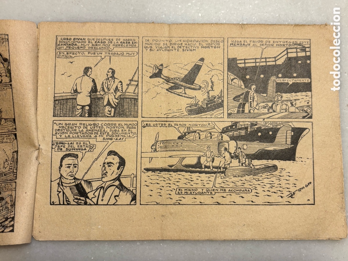 Tebeos: Tebeo el c&iacute;rculo rojo n&uacute;mero 1, aventuras de Norton y Sivan. 1948 - Foto 3