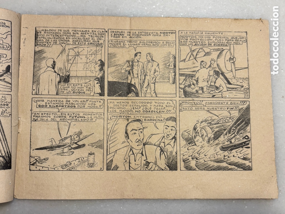 Tebeos: Tebeo el c&iacute;rculo rojo n&uacute;mero 1, aventuras de Norton y Sivan. 1948 - Foto 5