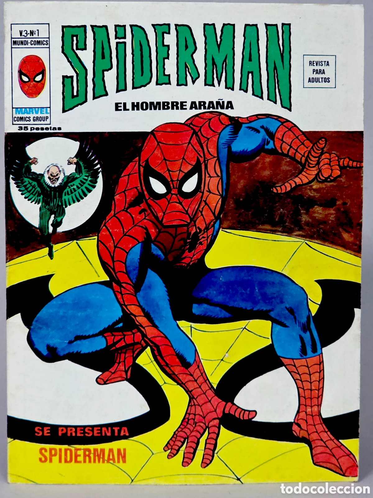 Tebeos: C&Oacute;MIC SPIDERMAN 1 VOL.3 SE PRESENTA SPIDER-MAN VERTICE MARVEL VOLUMEN 3 EXCELENTE ESTADO