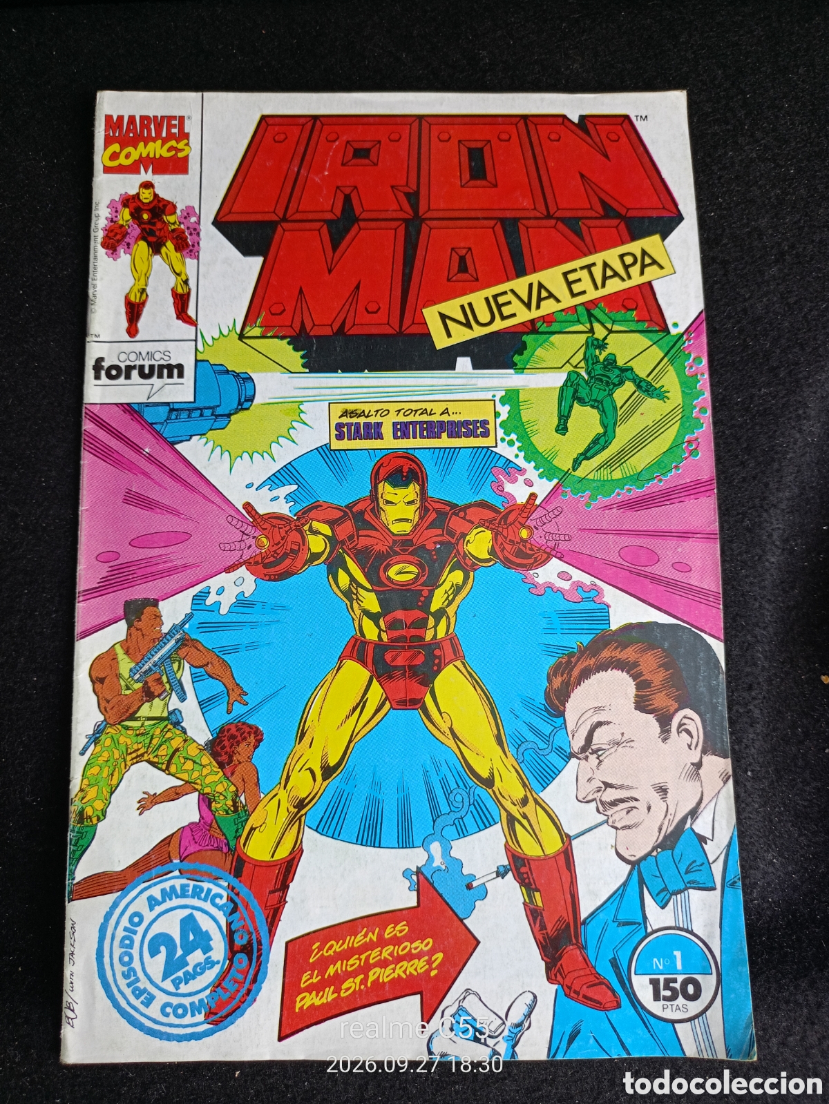 Livros de Banda Desenhada: Iron man Nueva etapa n&deg; 1 c&oacute;mics forum