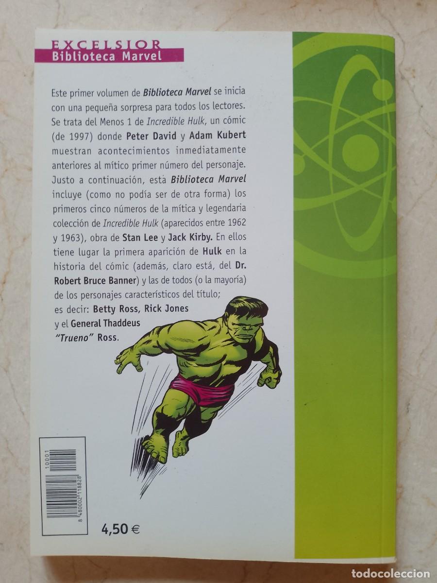Tebeos: HULK N&Uacute;MERO 1 BIBLIOTECA MARVEL EXCELSIOR - Foto 3