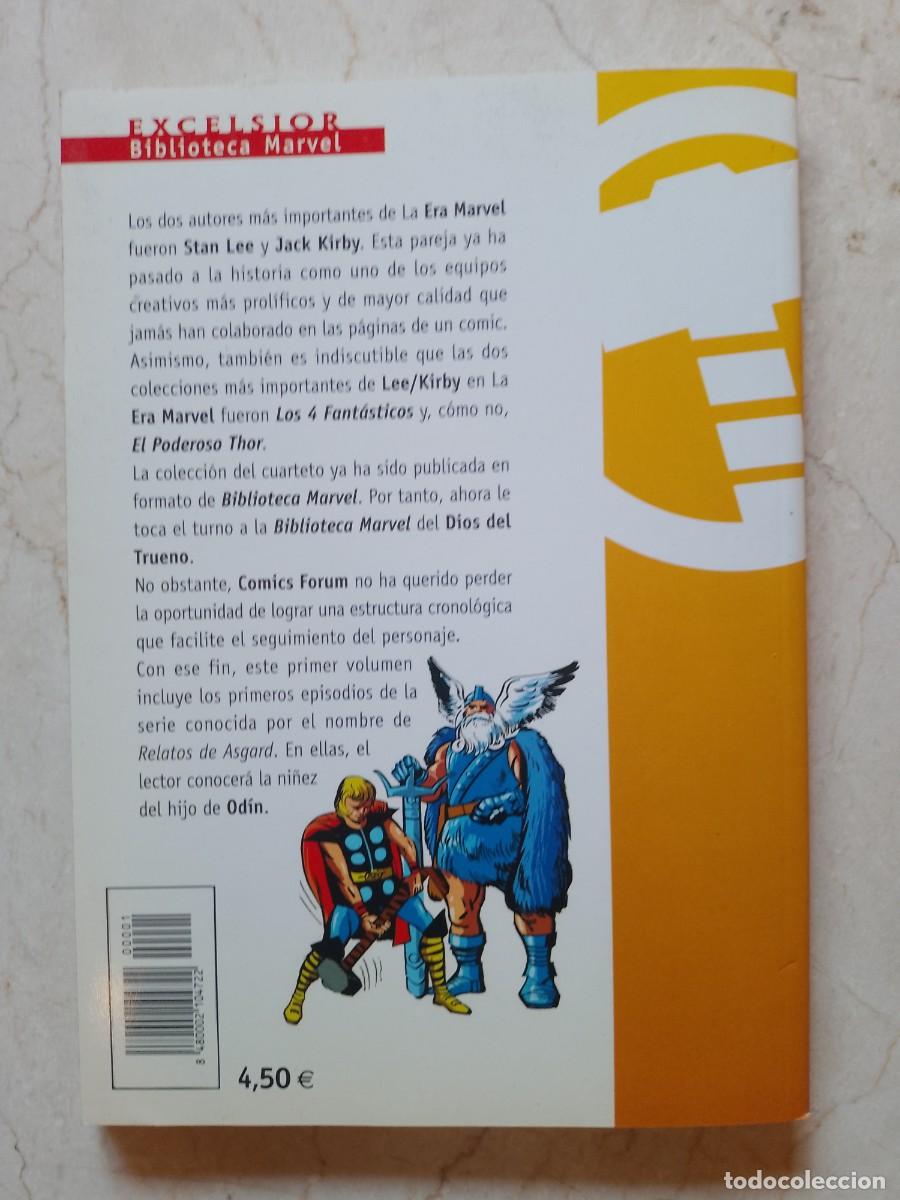 Tebeos: THOR N&Uacute;MERO 1 BIBLIOTECA MARVEL EXCELSIOR - Foto 3