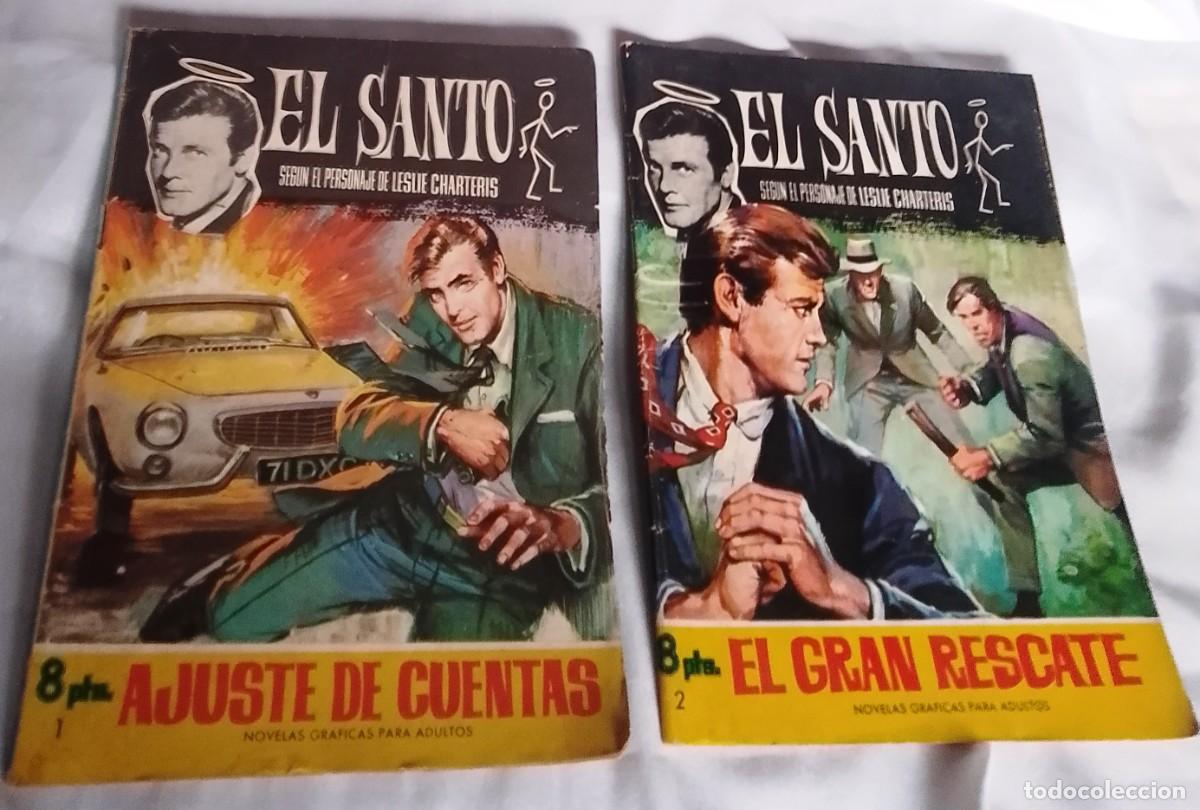 Tebeos: EL SANTO N&ordm; 1 Y N&ordm; 2 FERMA 1965 ORIGINALES-LEER DESCRIPCION VER FOTOS