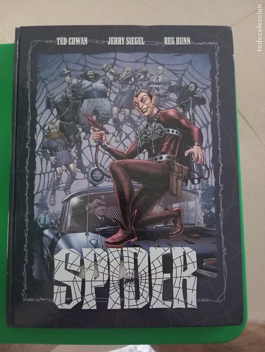 Tebeos: SPIDER. TED COWAN JERRY SIEGEL REG BUNN. DOLMEN n&ordm; 1