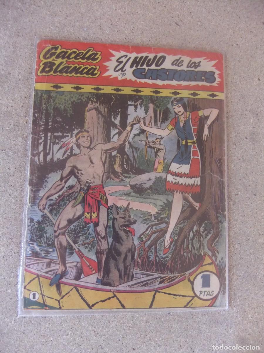 Tebeos: GACELA BLANCA N&ordm; 1 HISPANO AMERICANA ORIGINAL