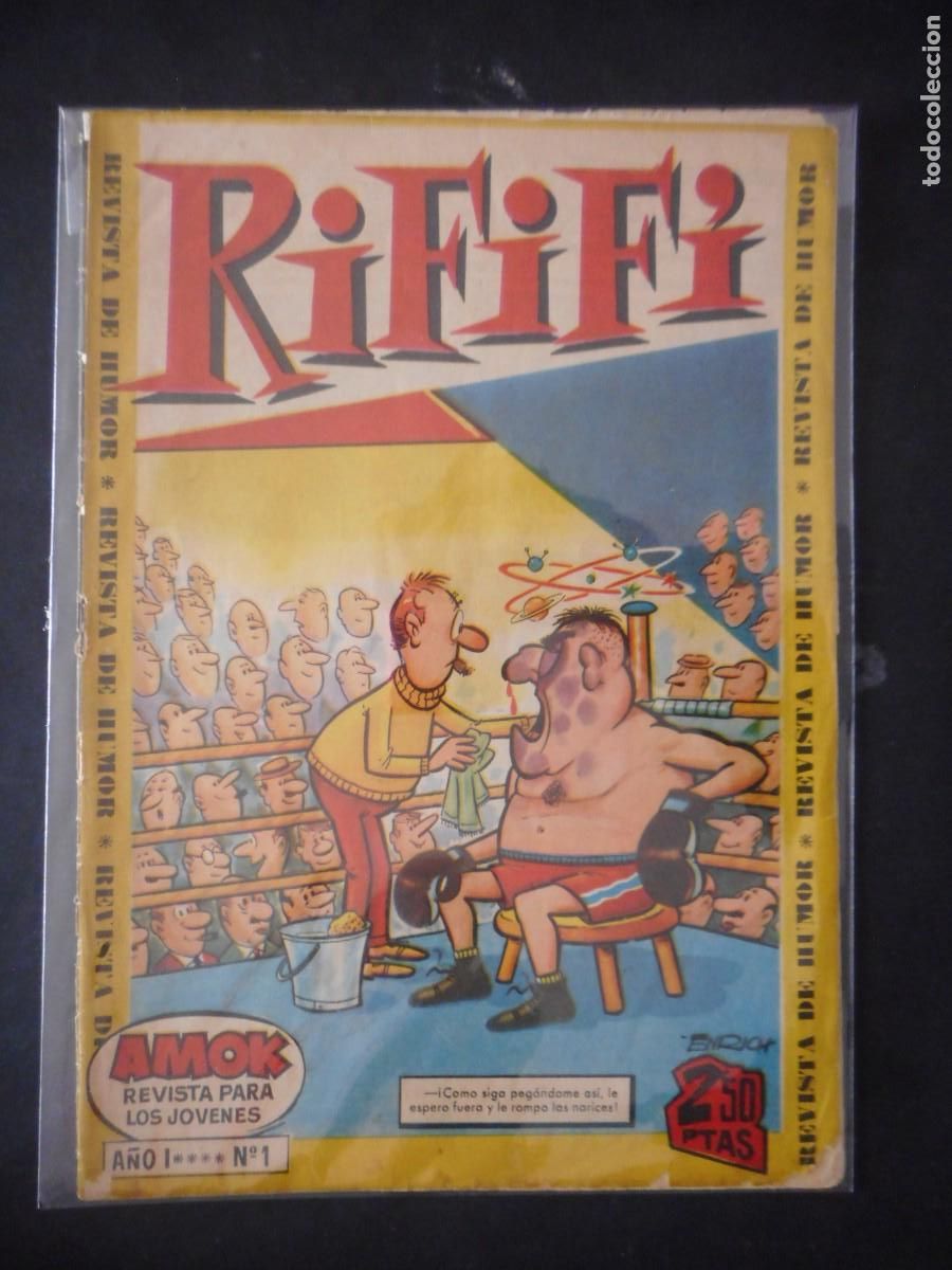 Livros de Banda Desenhada: RIFIFI N&ordm; 1 . REVISTA DE HUMOR / C-16
