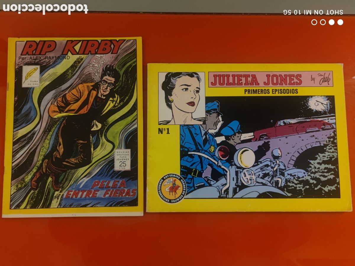 Tebeos: Pack 2 Comics Cl&aacute;sicos:Rip Kirby + Julieta Jones -Muy buen estado