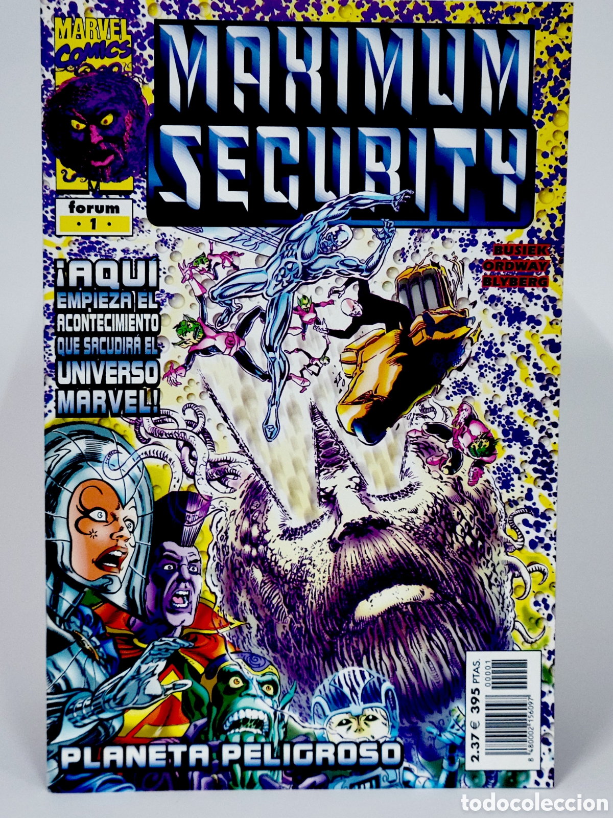 Tebeos: C&Oacute;MIC MAXIMUM SECURITY 1 FORUM MARVEL GRAPA DE KIOSCO - Foto 1