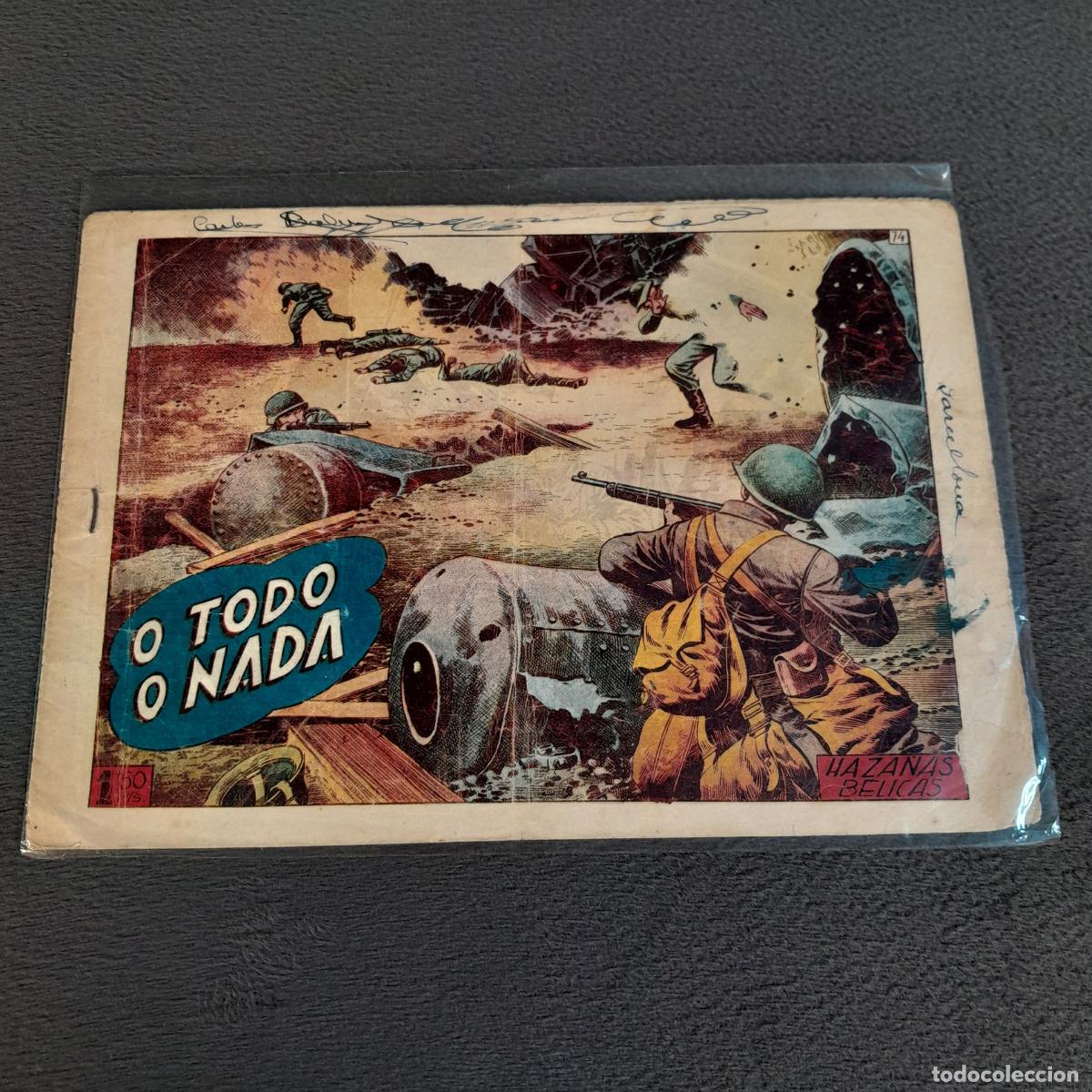 Tebeos: COM-512. LOTE DE C&Oacute;MICS HAZA&Ntilde;AS B&Eacute;LICAS. EDICIONES TORAY. 1950 - Foto 17