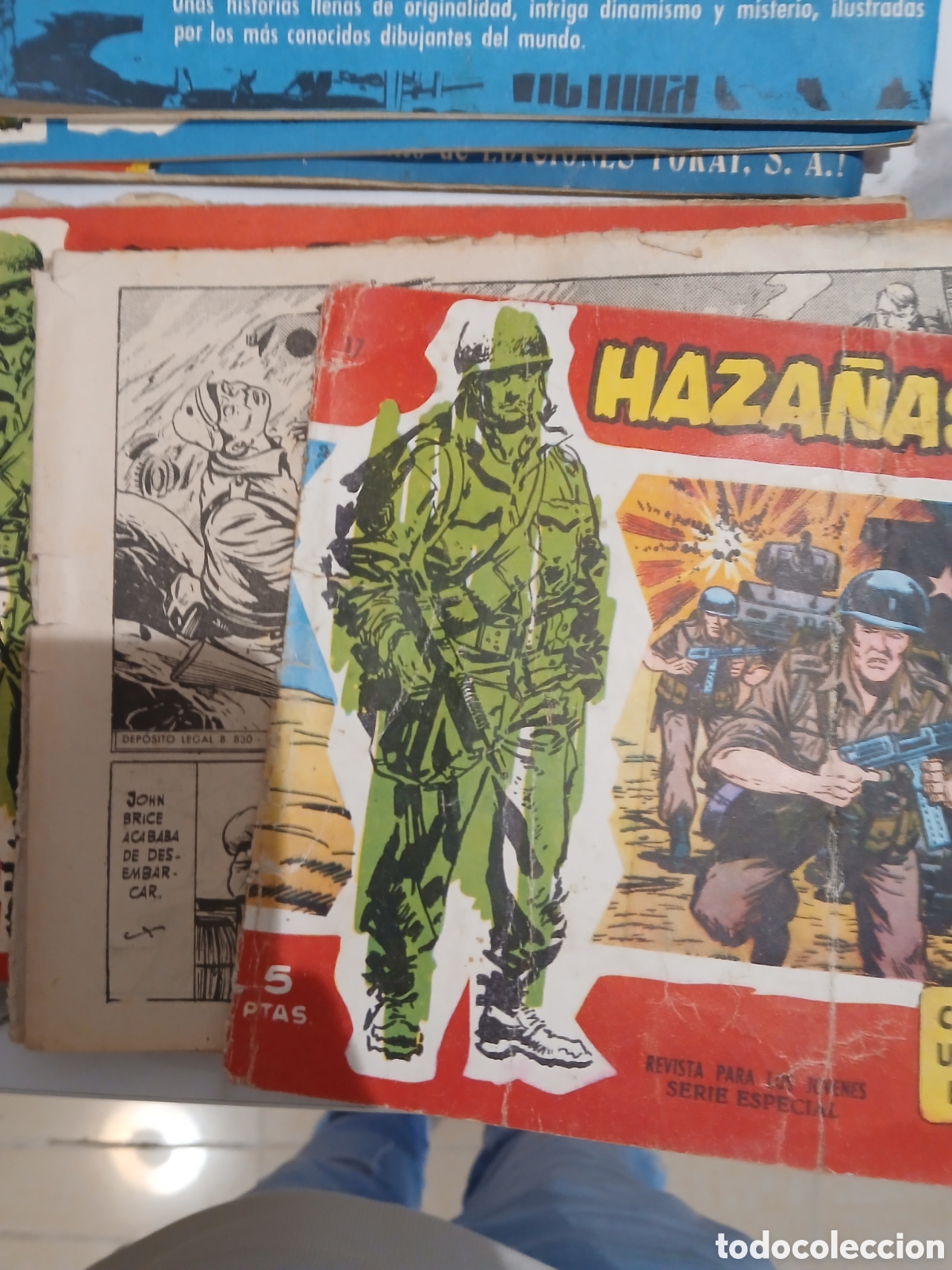 Tebeos: Haza&ntilde;as belicas 9 tebeos - Foto 6