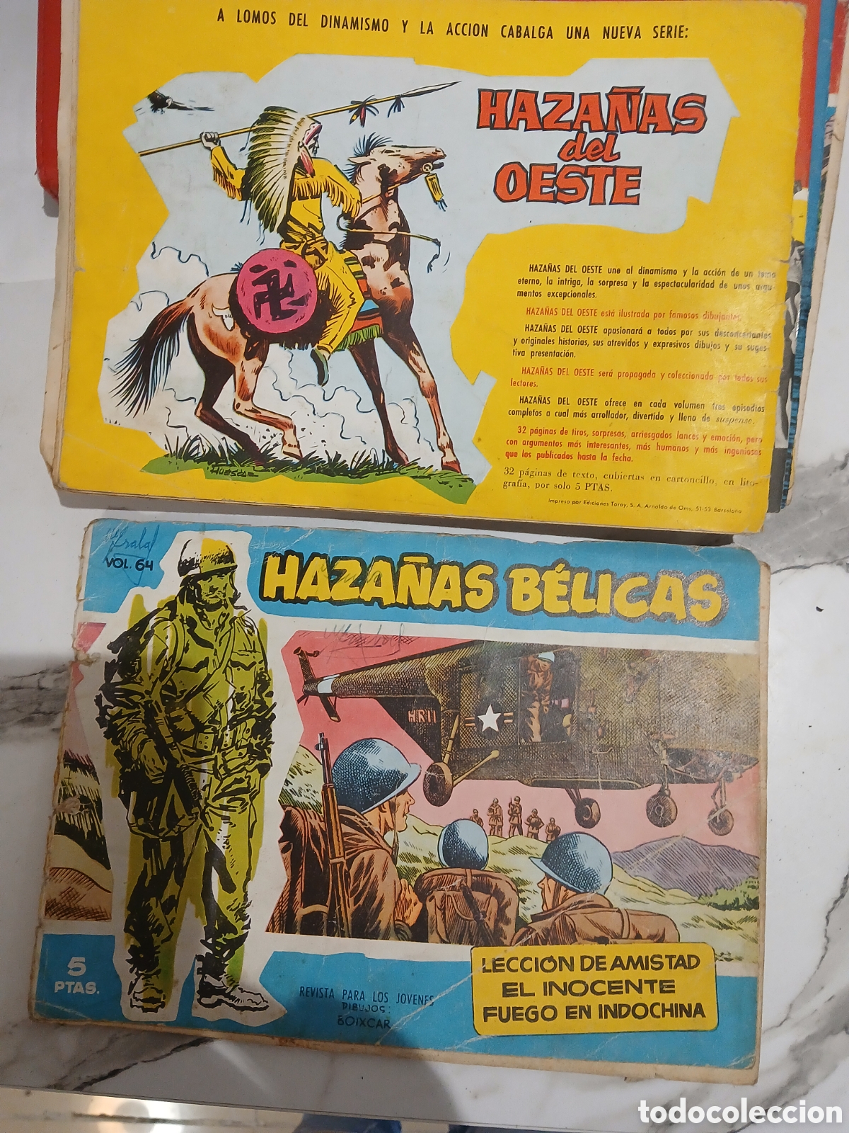 Tebeos: Haza&ntilde;as belicas 9 tebeos - Foto 11