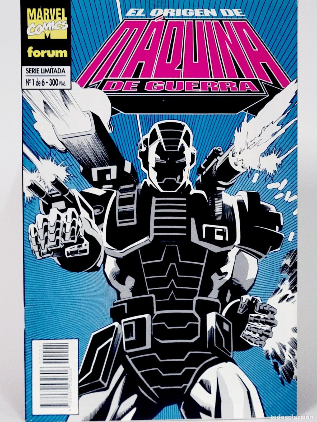 Tebeos: C&Oacute;MIC EL ORIGEN DE M&Aacute;QUINA DE GUERRA 1 VOL.1 FORUM MARVEL VOLUMEN DE KIOSCO