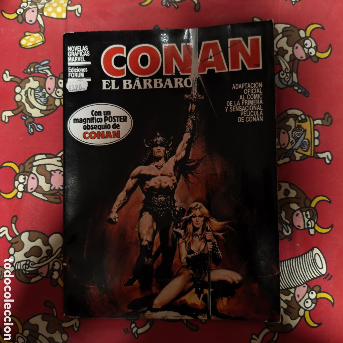 Tebeos: CONAN EL BARBARO - NOVELAS GRAFICAS MARVEL - EDICIONES FORUM - 1985