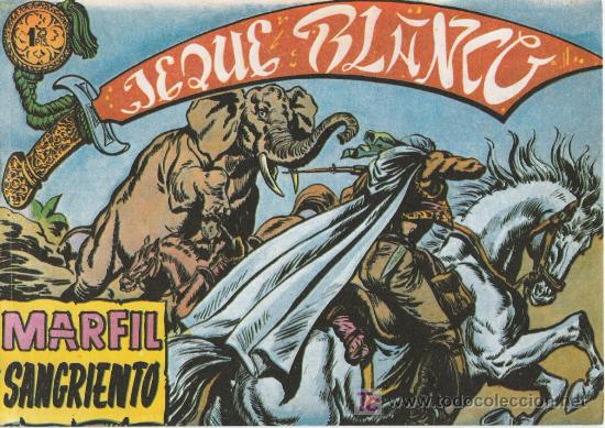 Tebeos: JEQUE BLANCO N&ordm; 10 - Foto 1