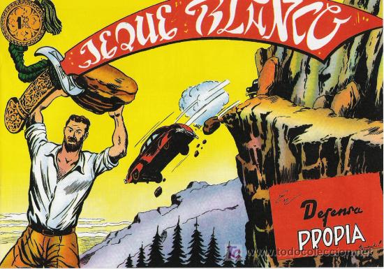 Tebeos: JEQUE BLANCO N&ordm; 55 - Foto 1