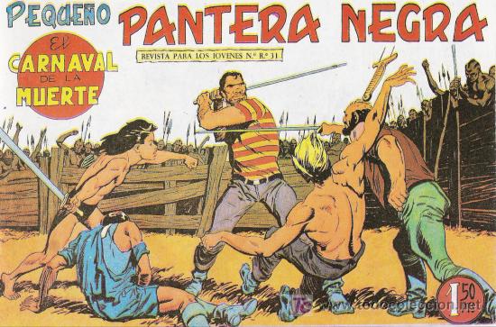 Tebeos: PEQUE&Ntilde;O PANTERA NEGRA N&ordm; 140 - Foto 1