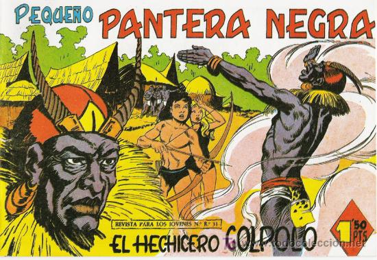 Tebeos: PEQUE&Ntilde;O PANTERA NEGRA N&ordm; 143 - Foto 1