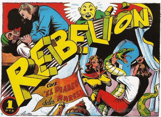 Tebeos: EL DIABLO DE LOS MARES N&ordm; 9 - Foto 1