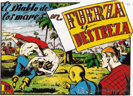 Tebeos: EL DIABLO DE LOS MARES N&ordm; 33 - Foto 1